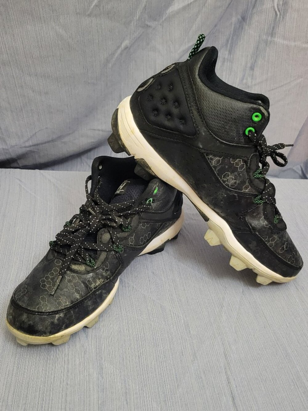 Under Armour BRYCE HARPER AREA 8 Baseball Cleats Black Size 6.5